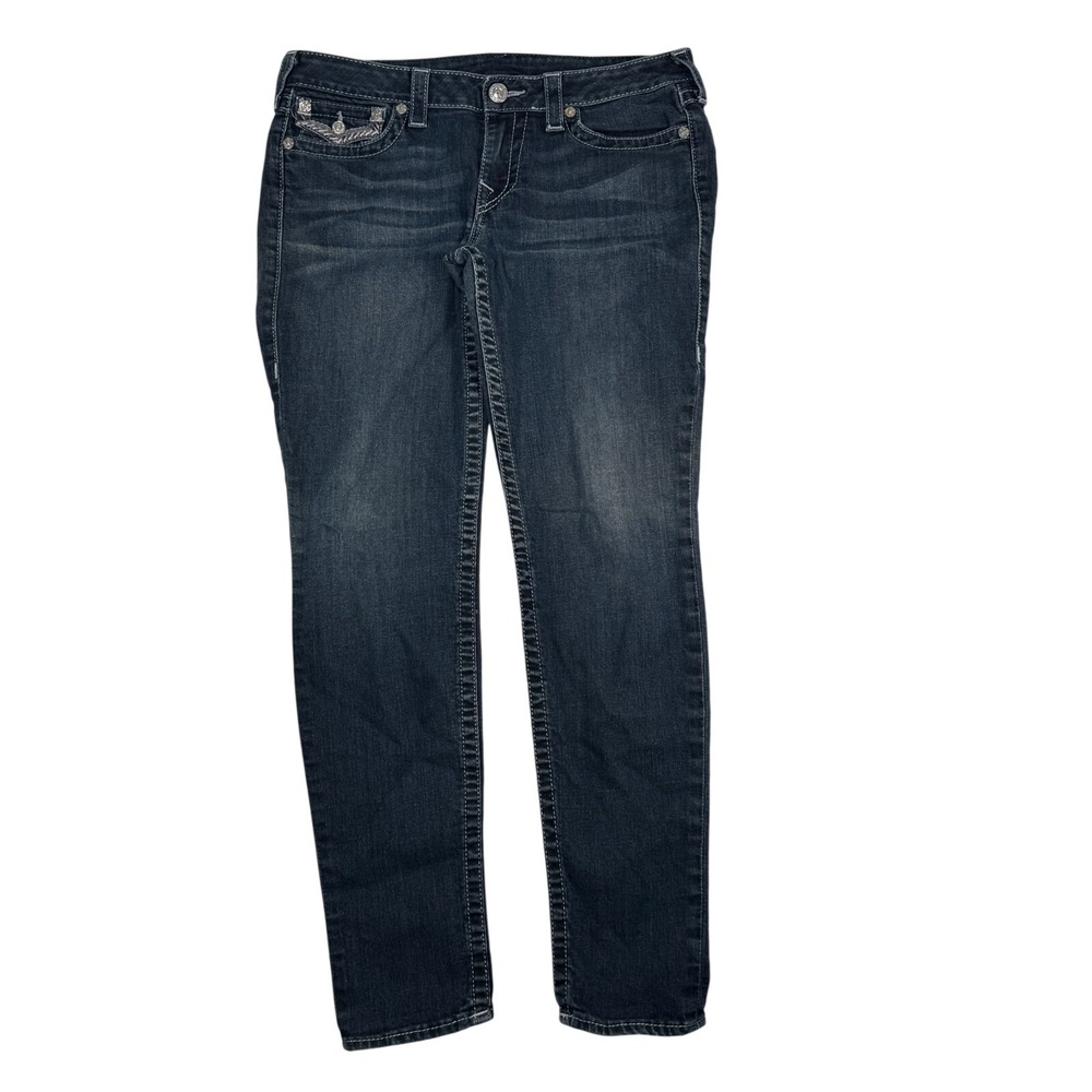 True Religion Skinny Jeans Size 32 Womens Jeans Blue Wash